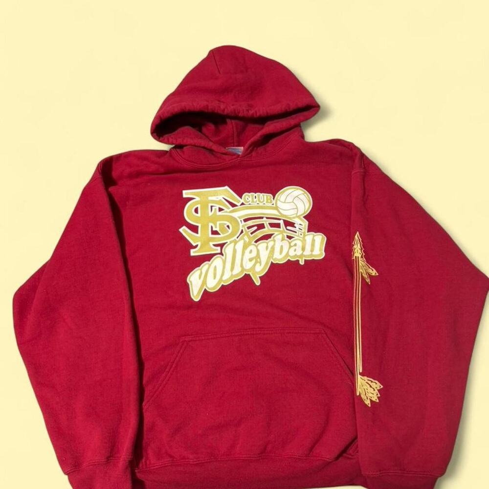 FSU Florida State University Seminoles club volleyball hoodie Size Large